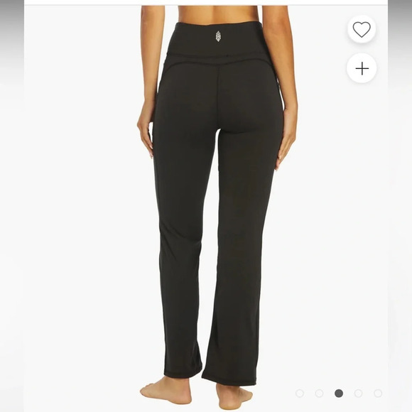 Free People Movement Black Shanti Straight Leg Leggings - Picture 10 of 10